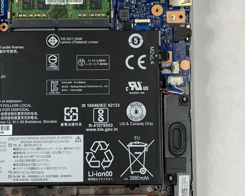 Lenovo Thinkpad E590 15.6" Laptop I7-8565U 1.80 GHZ 8 GB RAM No OS/HDD/AC/CMOS