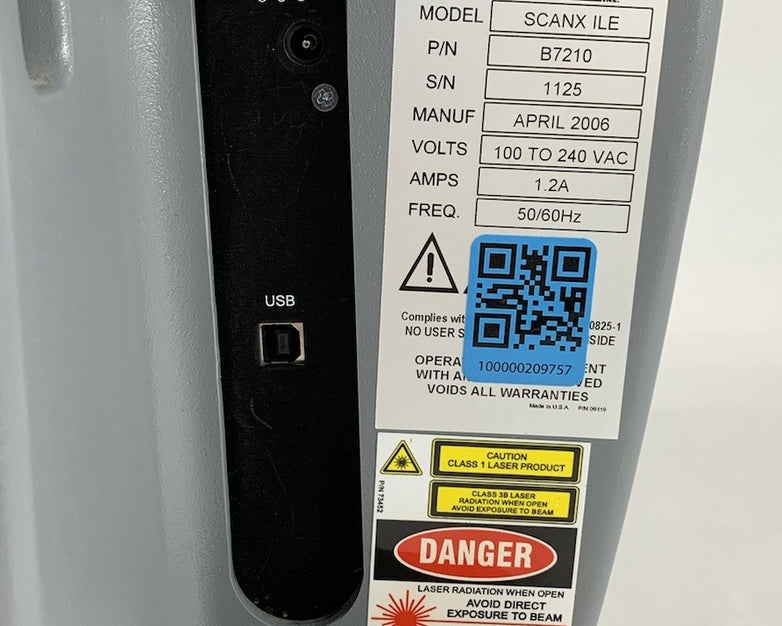 Air Techniques ScanX ILE Digital Imaging System Dental Scanner - Parts or Repair