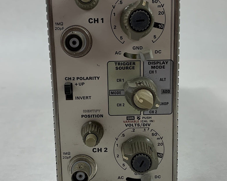Tektronix 7A18 Dual-Trace Amplifier