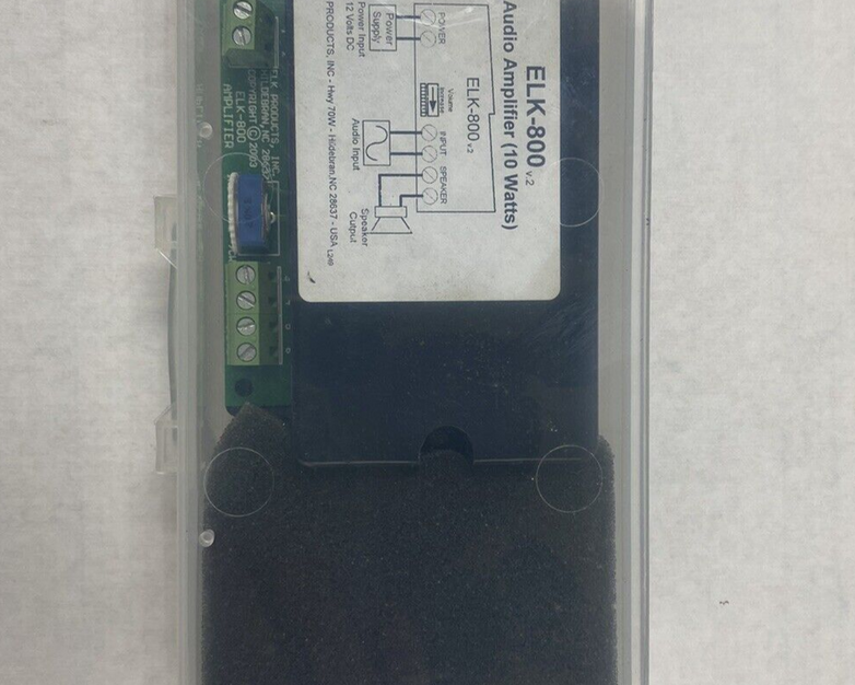 ELK-800 v.2 Audio Amplifier 12 VDC 10 Watts