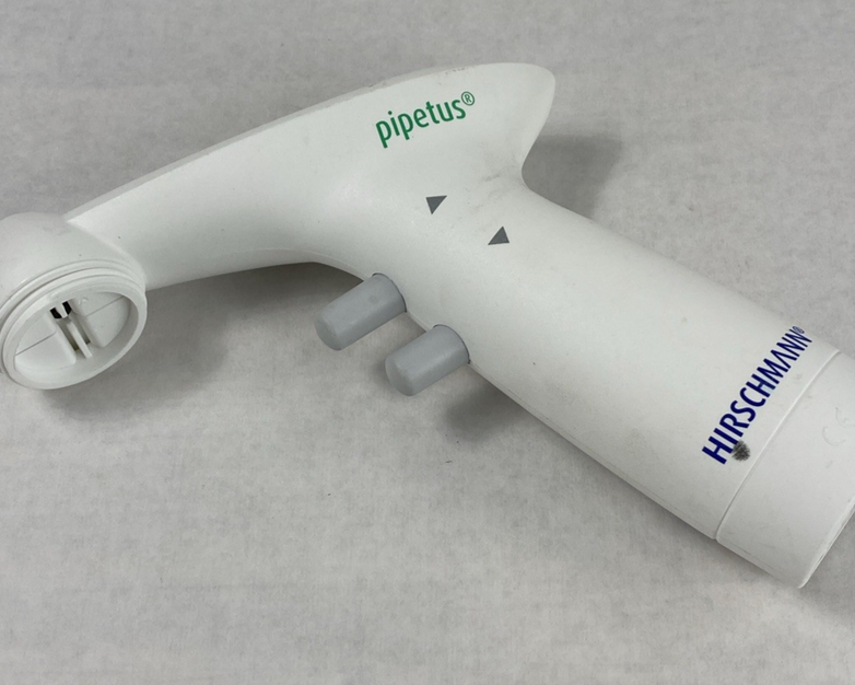 Hirschmann Pipetus Electronic Pipette Missing Head Attachment Untested