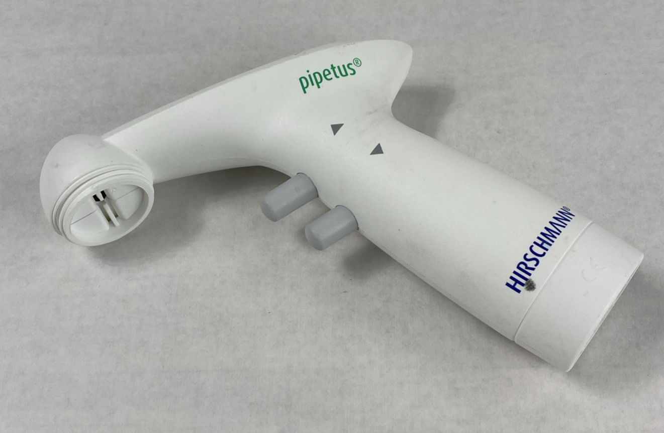 Hirschmann Pipetus Electronic Pipette Missing Head Attachment Untested