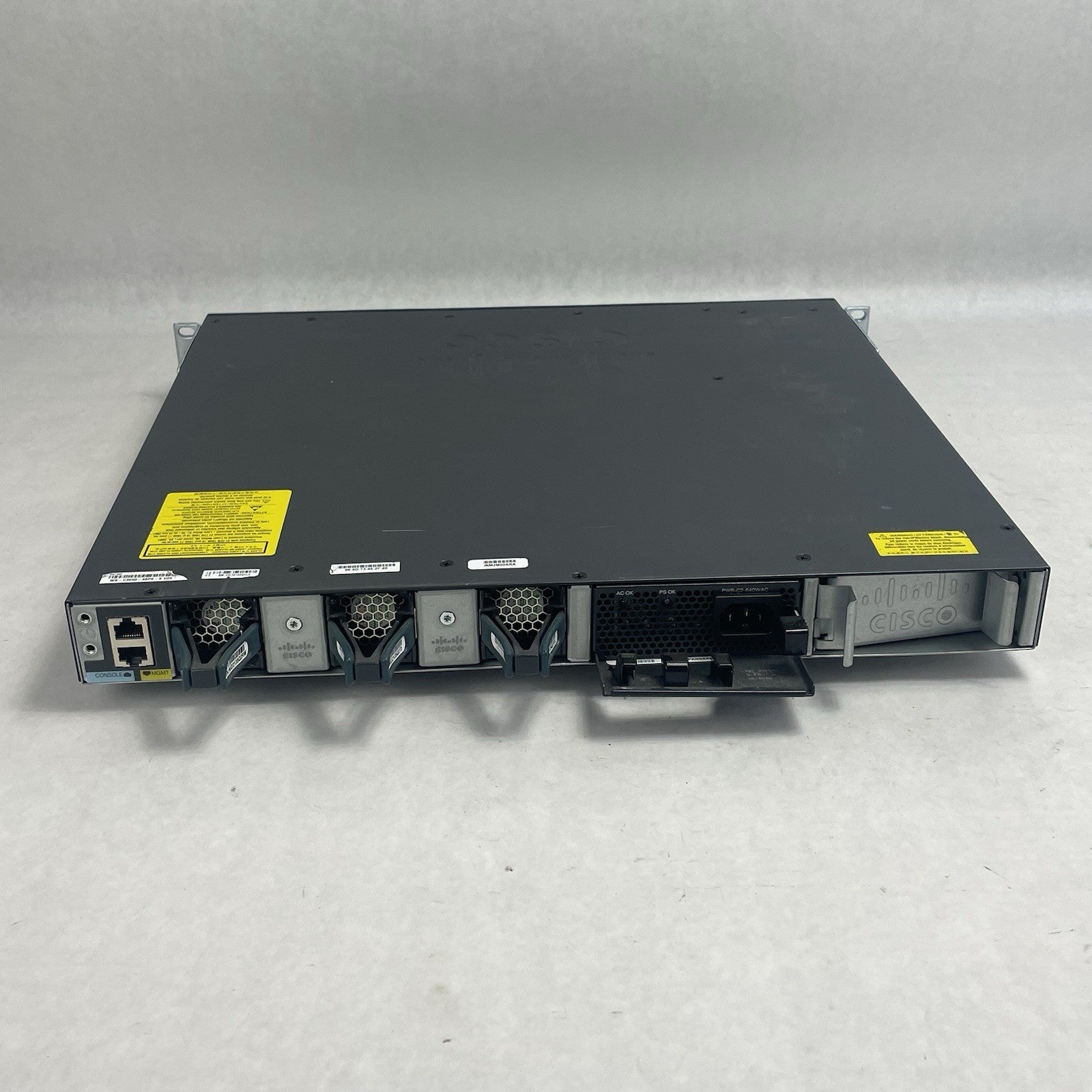 Cisco WS-C3650-48PS-S V05  Tested & Reset 1X PSU7