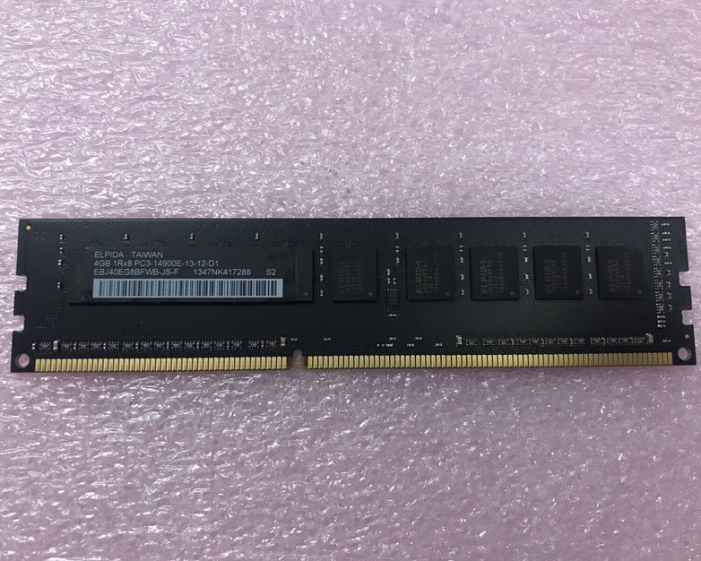 ELPIDA 12GB Kit 3x4GB 1Rx8 PC3-14900E-13-12-D1 Ram EBJ40EGB8BFWB-JS-F