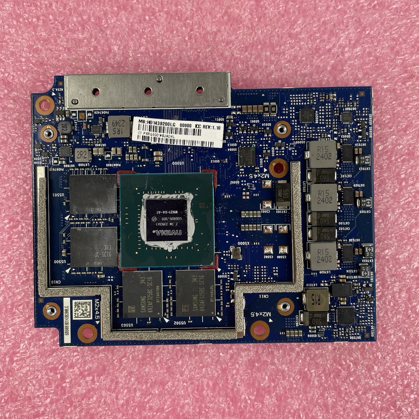 NVIDIA RTX A1000 6GB GDDR6 for HP ZBook Fury 16 G101