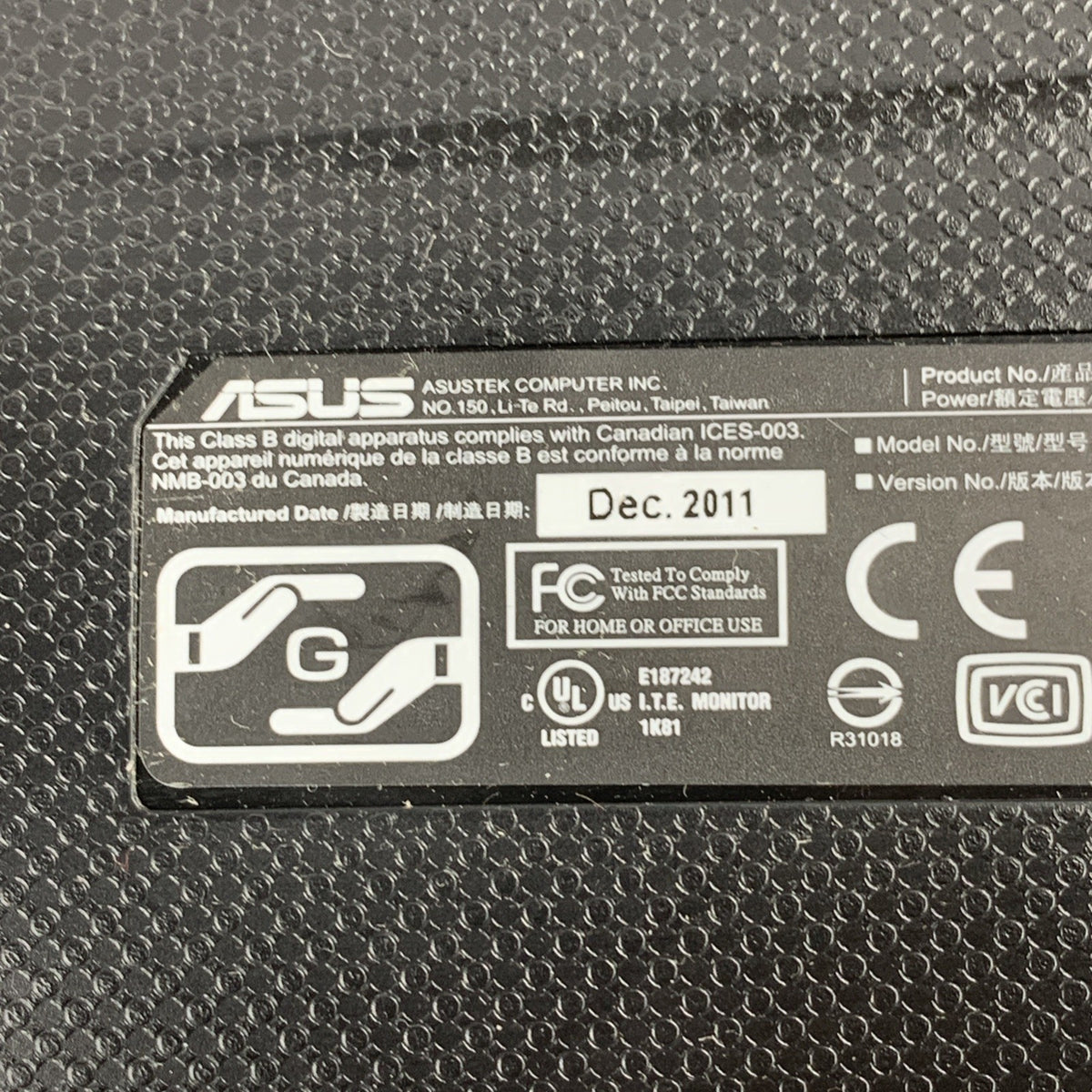 Asus VS228 21.5" LCD Monitor 90LMD8501T0223UL - No AC Adapter11