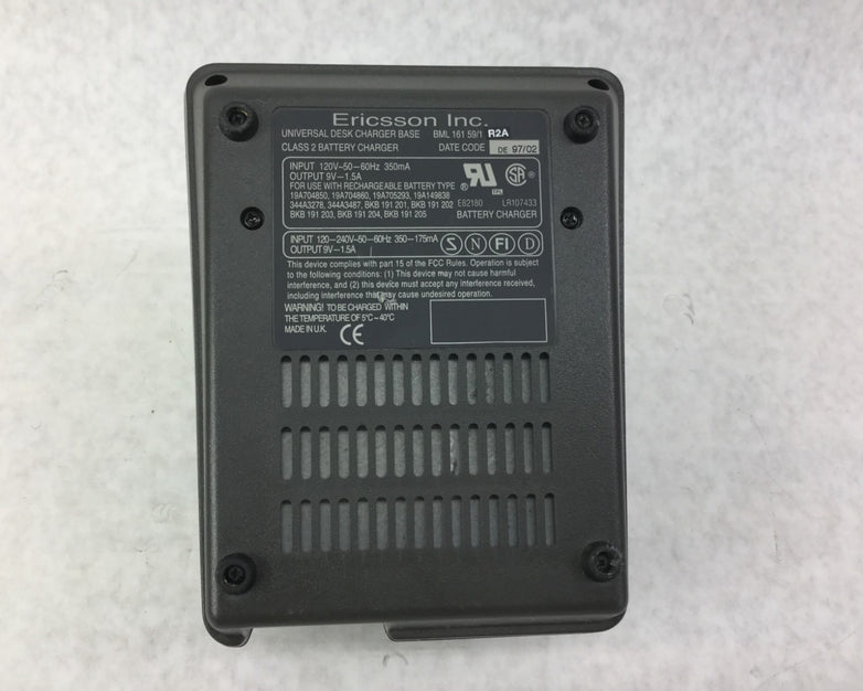 Ericsson Inc Universal Desk Charger Base Class 2  BML 161 59/1 R2A   Lot of 10