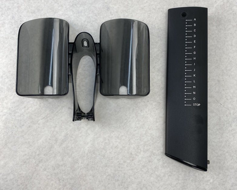 Peloton Handle Bar Post w/ Plastic Water Bottle Holder