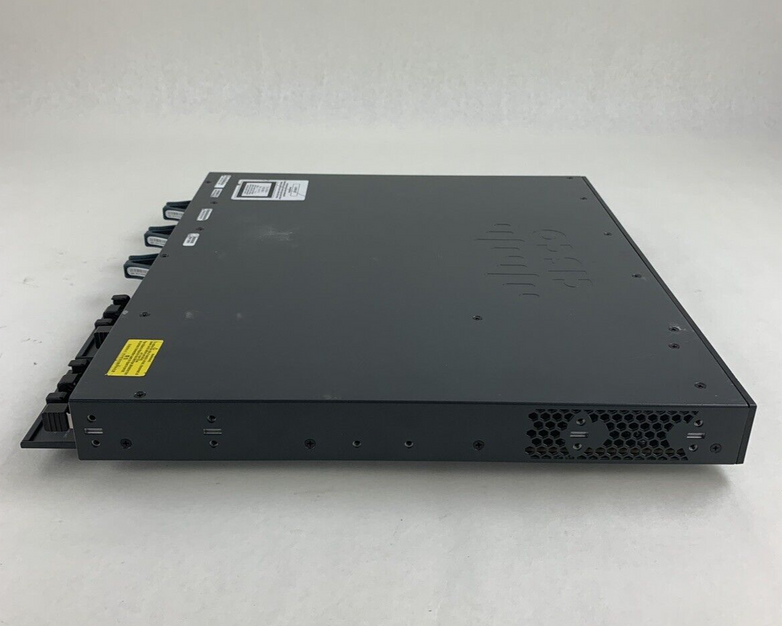 Cisco WS-C3650-24PS-S 24-Port Gigabit PoE Switch Managed Tested Bad Fan