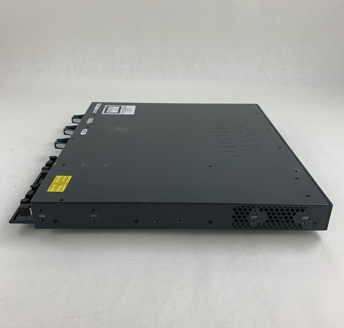 Cisco WS-C3650-24PS-S 24-Port Gigabit PoE Switch Managed Tested Bad Fan