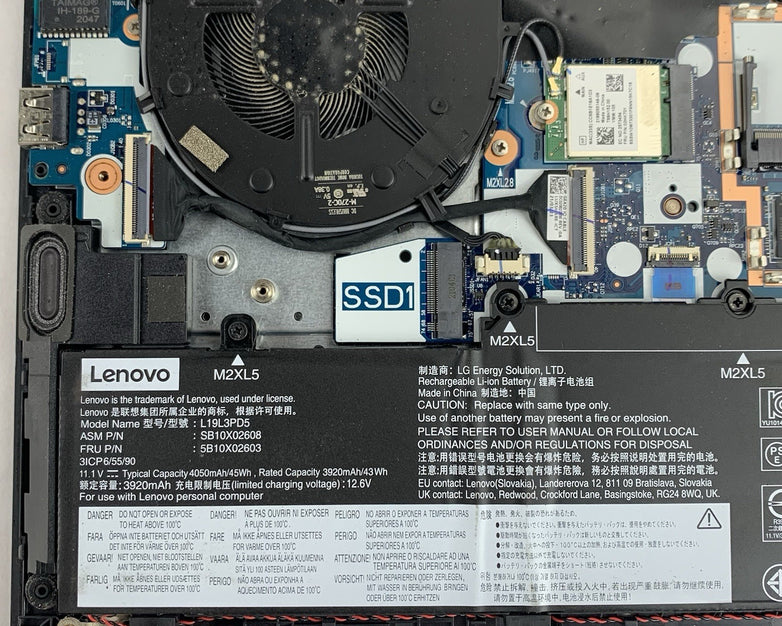 Lenovo ThinkPad E14 Gen 3 14" Ryzen 5 5500U 2.1Ghz 8GB Ram No OS/HDD/AC Scratch