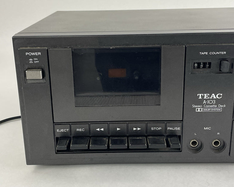 TEAC A-103 Stereo Cassete Deck For Parts