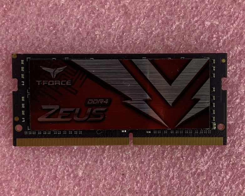 Team Group TTZD416G2666HC19-SBK Zeus 16 GB DDR4-2666 DIMM Laptop Memory Ram