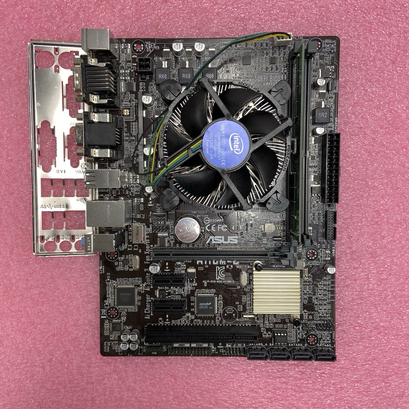 ASUS H110M-C Moterboard Intel Core i5-6400 2.7GHz 8GB 5