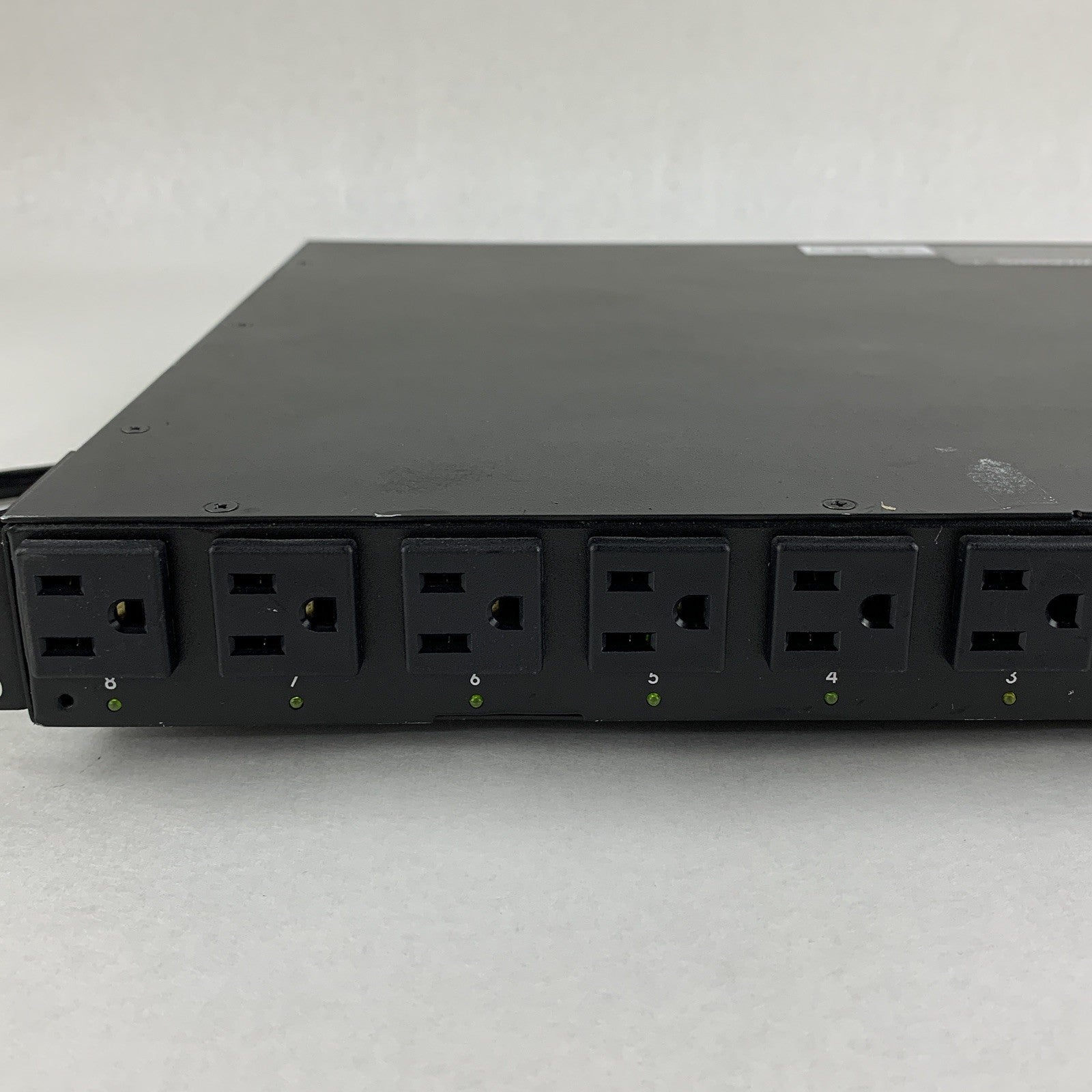 Tripp Lite PDUMH15ATNET 1U Rack-Mount PDU Power Tested Factory Reset