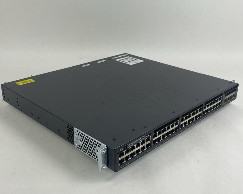 Cisco WS-C3650-48PS-S V04 Tested & Reset 1X PSU
