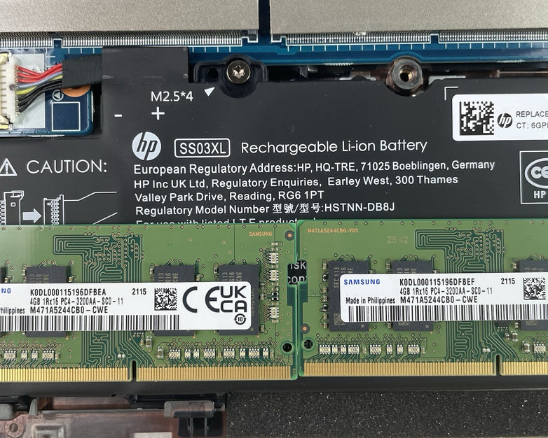 HP MT45 Mobile Thin Client 14" AMD Ryzen3 Pro 3300U 2.10GHz 8GB RAM No SSD/OS/AC