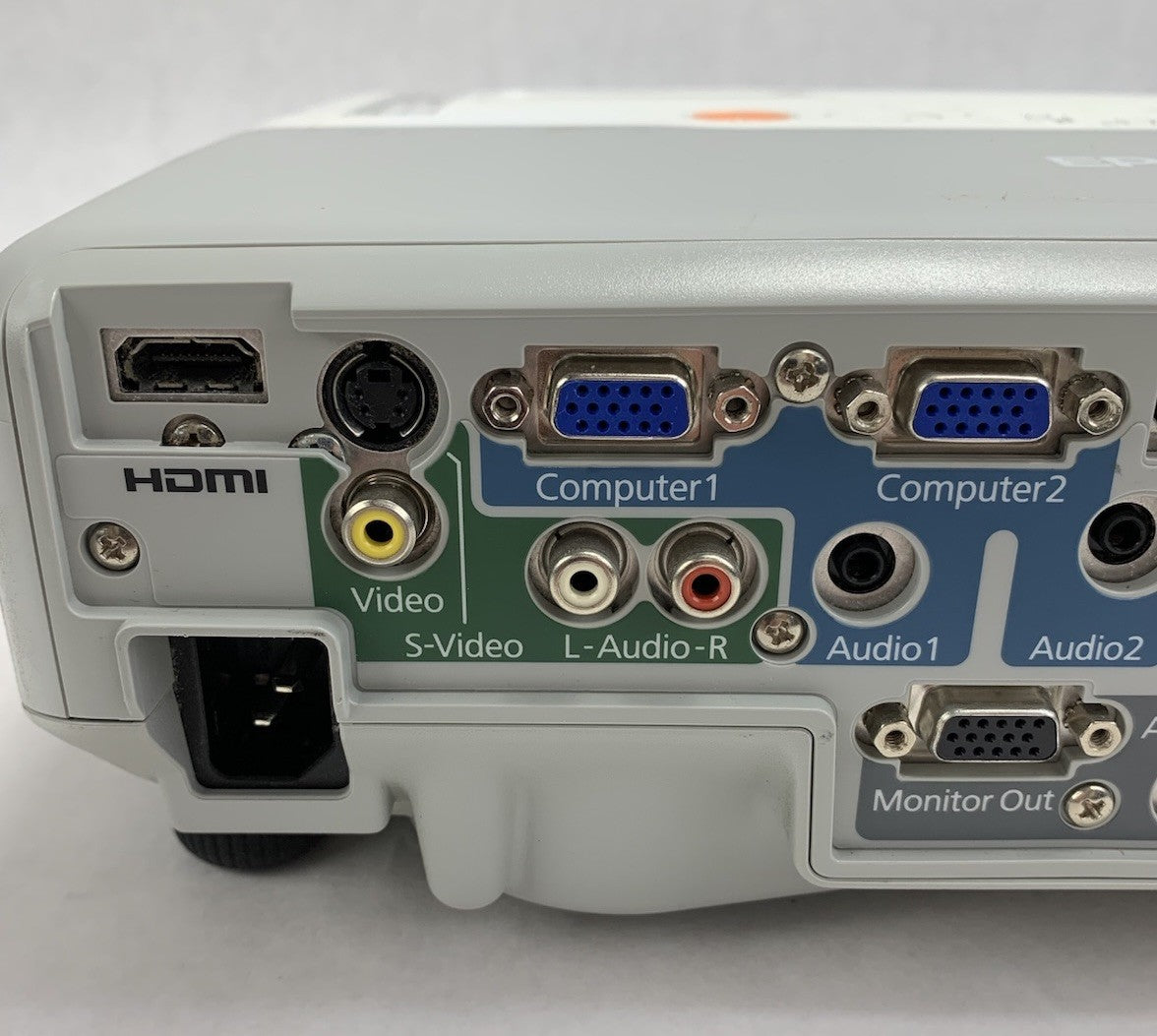 Epson H388A PowerLite 915W LCD Lamp Projector 81 Lamp Hours No Remote4