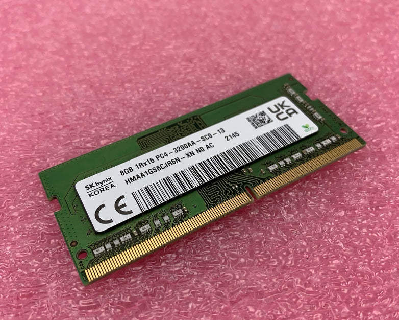 SK Hynix HMAA1GS6CJR6N-XN PC4-3200AA-SC0-13 8GB 1Rx16 Desktop Memory RAM