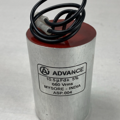 Advance Capacitor ASP-004 10.5u Fd +- 5% 600 Vrms