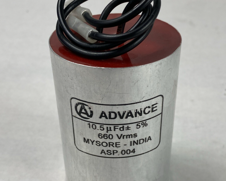 Advance Capacitor ASP-004 10.5u Fd +- 5% 600 Vrms