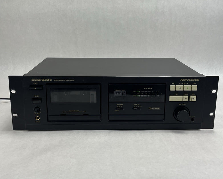 Marantz PMD-501u Professional Cassette Deck Tested Working