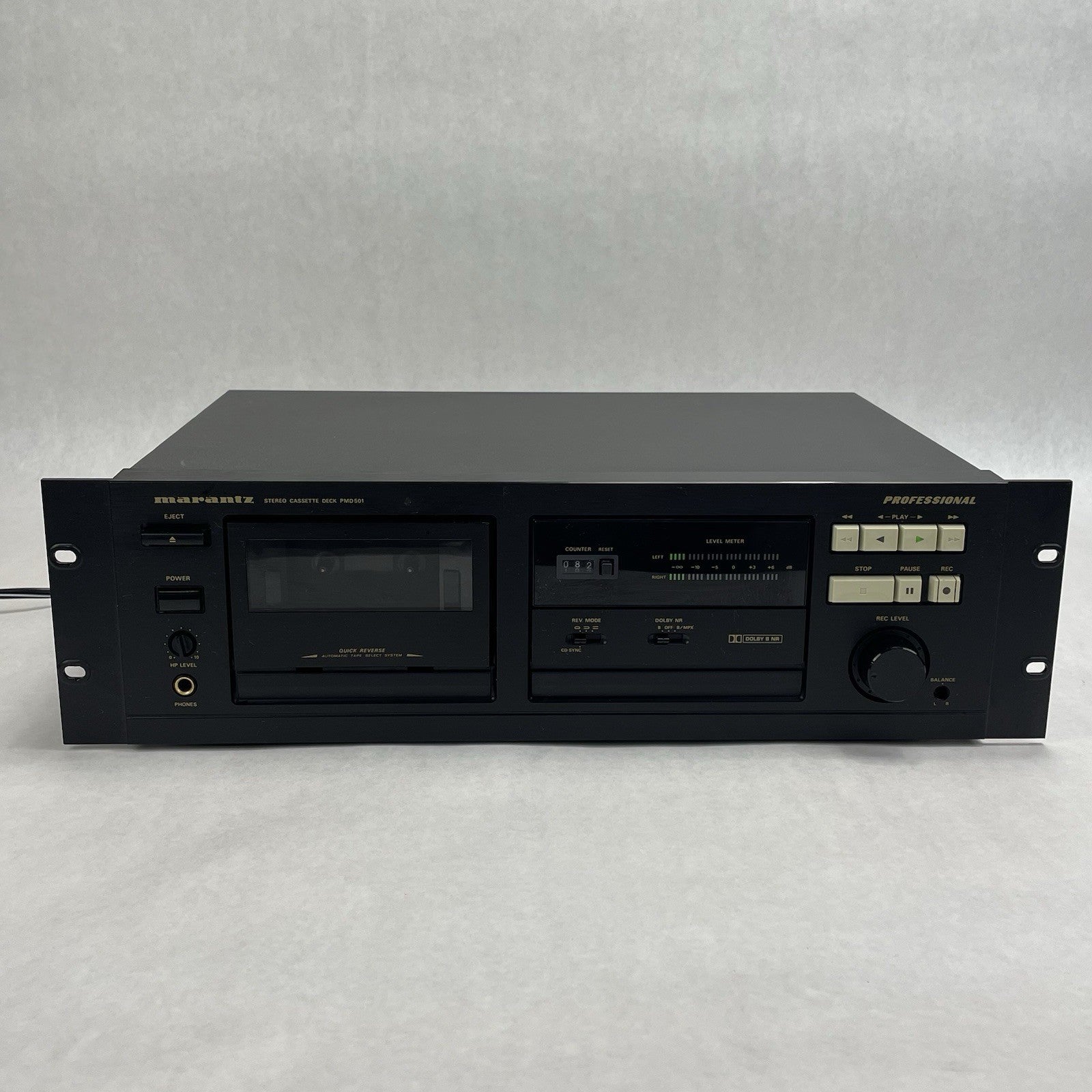Marantz PMD-501u Professional Cassette Deck Tested Working1