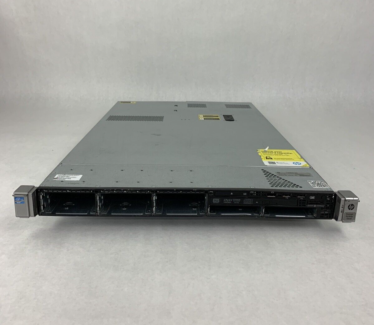 HP ProLiant DL360p Gen8 Quad-Core Xeon E5-2603 V2 1.8 GHz 32 GB RAM No OS No HDD