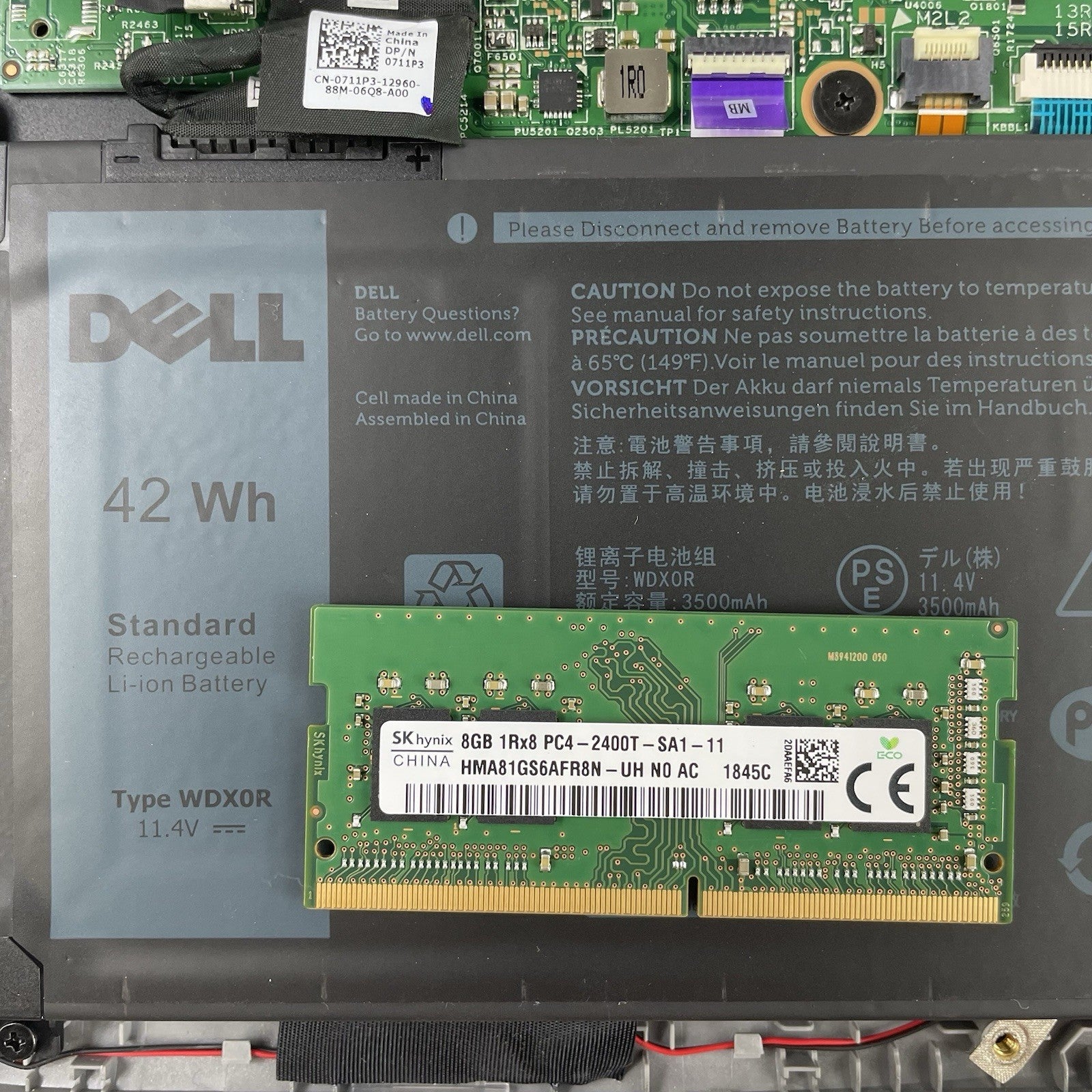 Dell Inspiron 5379 13.3" i5-8250U 1.60 GHz 8 GB RAM No SSD/OS/AC21