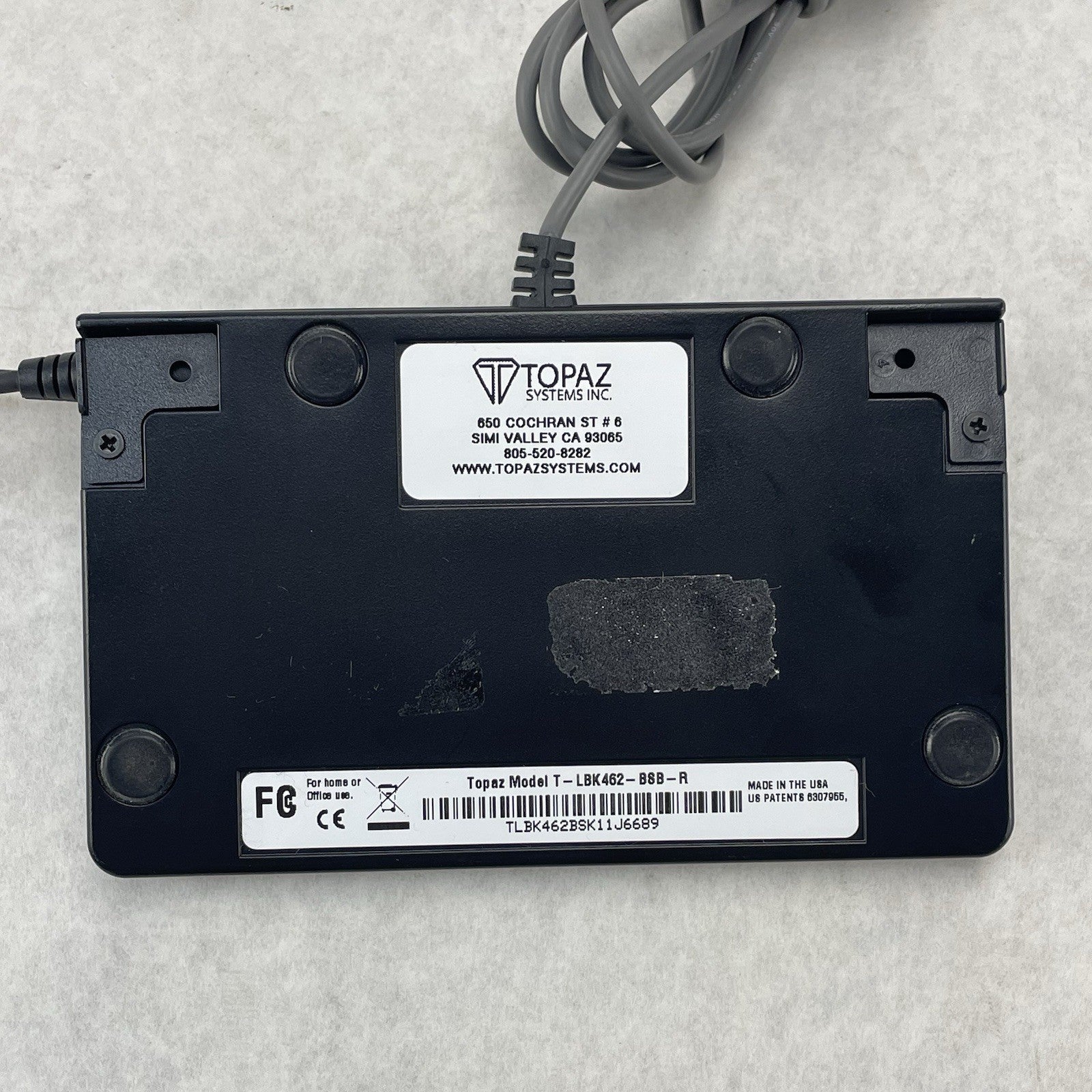 Topaz T-LBK462-BSB-RC Signature Pad Tested6