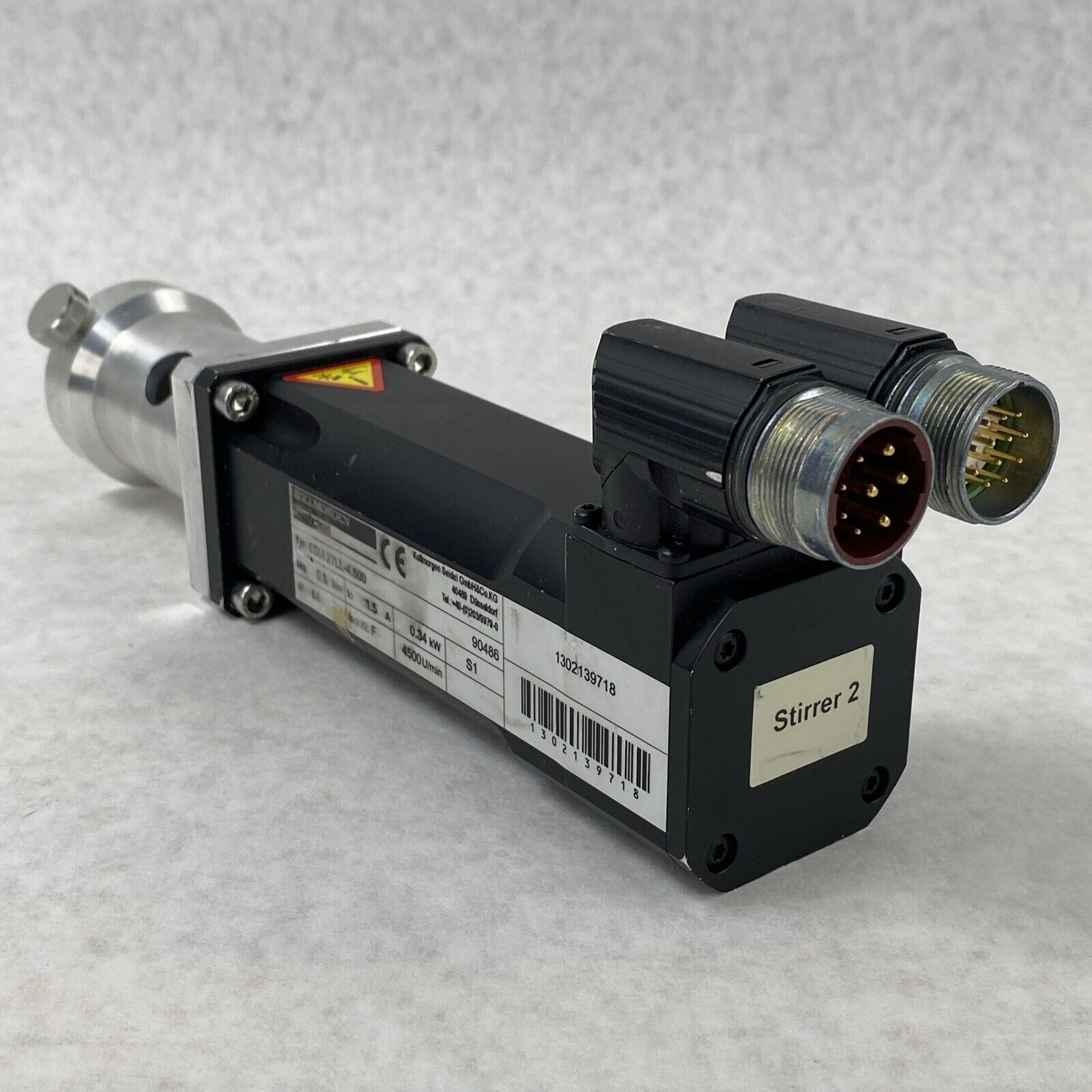 Kollmorgen Seidel 6SM 27LL-4.500 Servomotor Stirrer 90486