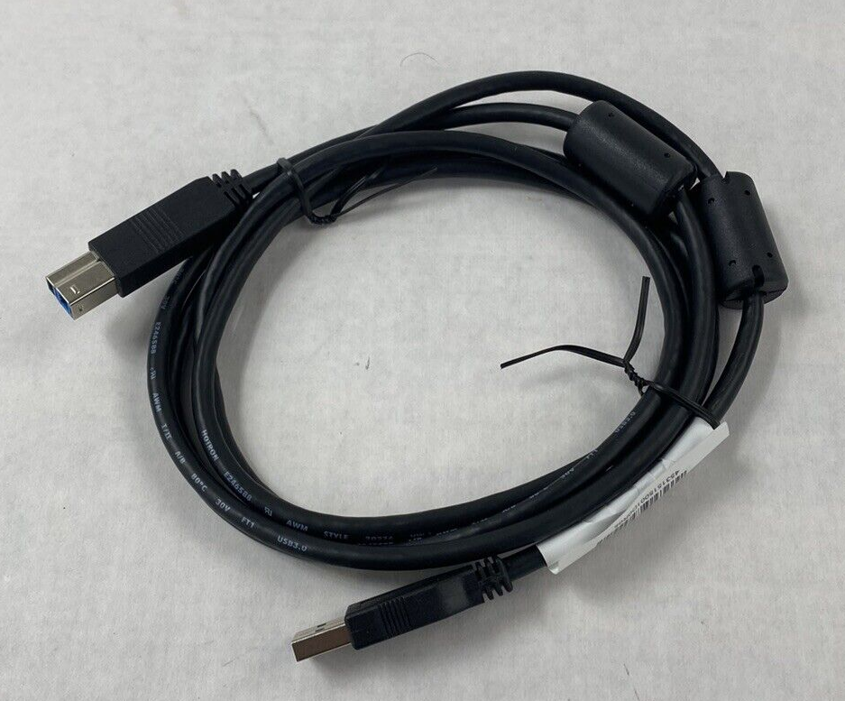 Lot of 4 HP 389G1758LAAFAB01 Super Speed 3.0 USB Type A to USB Type B 6 Feet