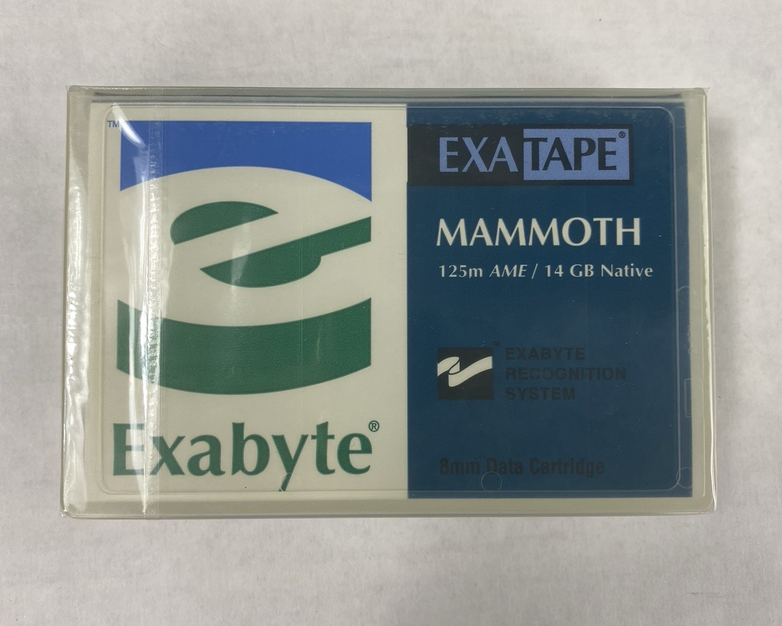 Exabyte ExaTape Mammoth 125m AME / 14 GB Native 8mm Data Cartridge (Lot of 10)