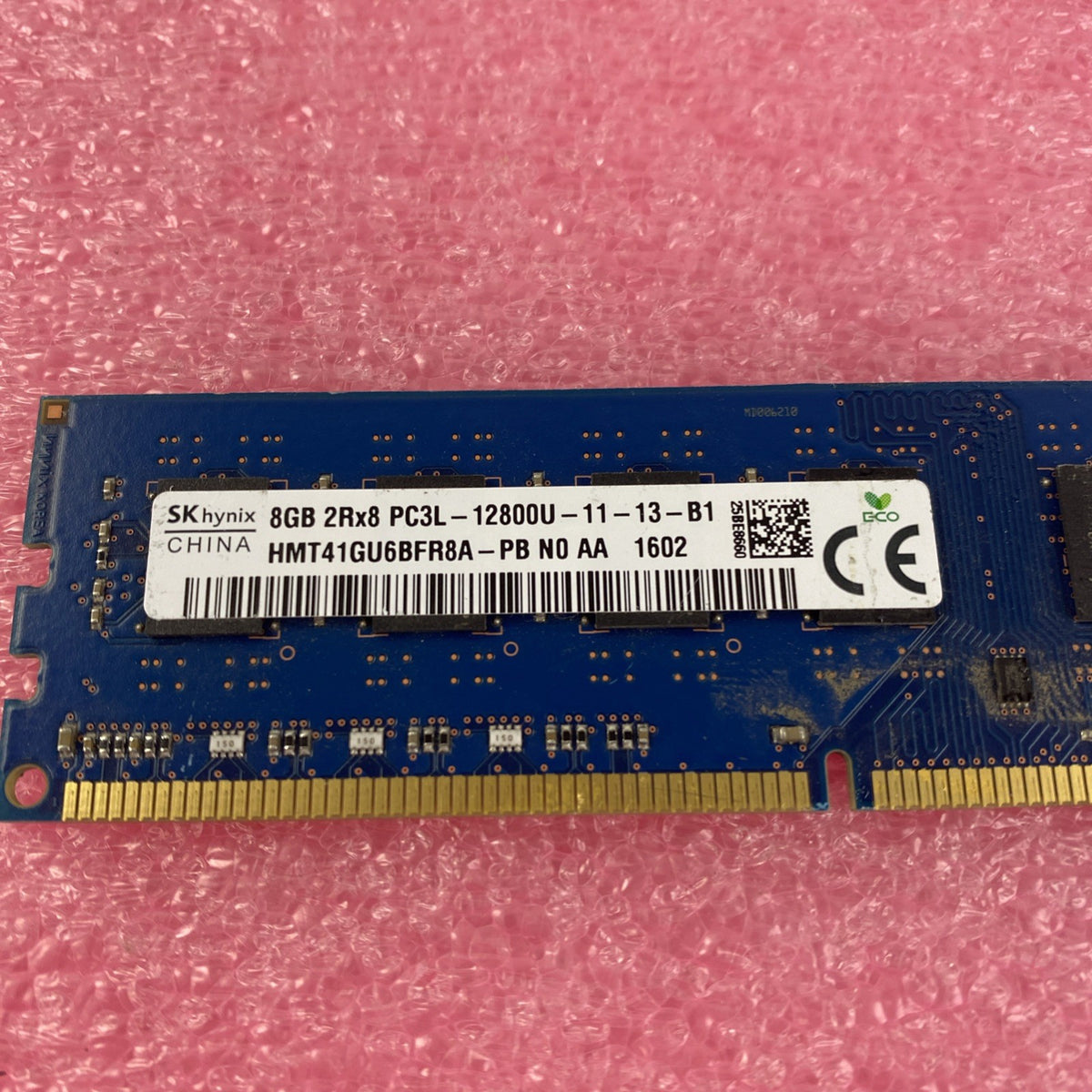 SK Hynix 8GB DDR3 PC3L-12800U Desktop Memory Ram HMT41GU6BFR8A-PB - Lot of 27