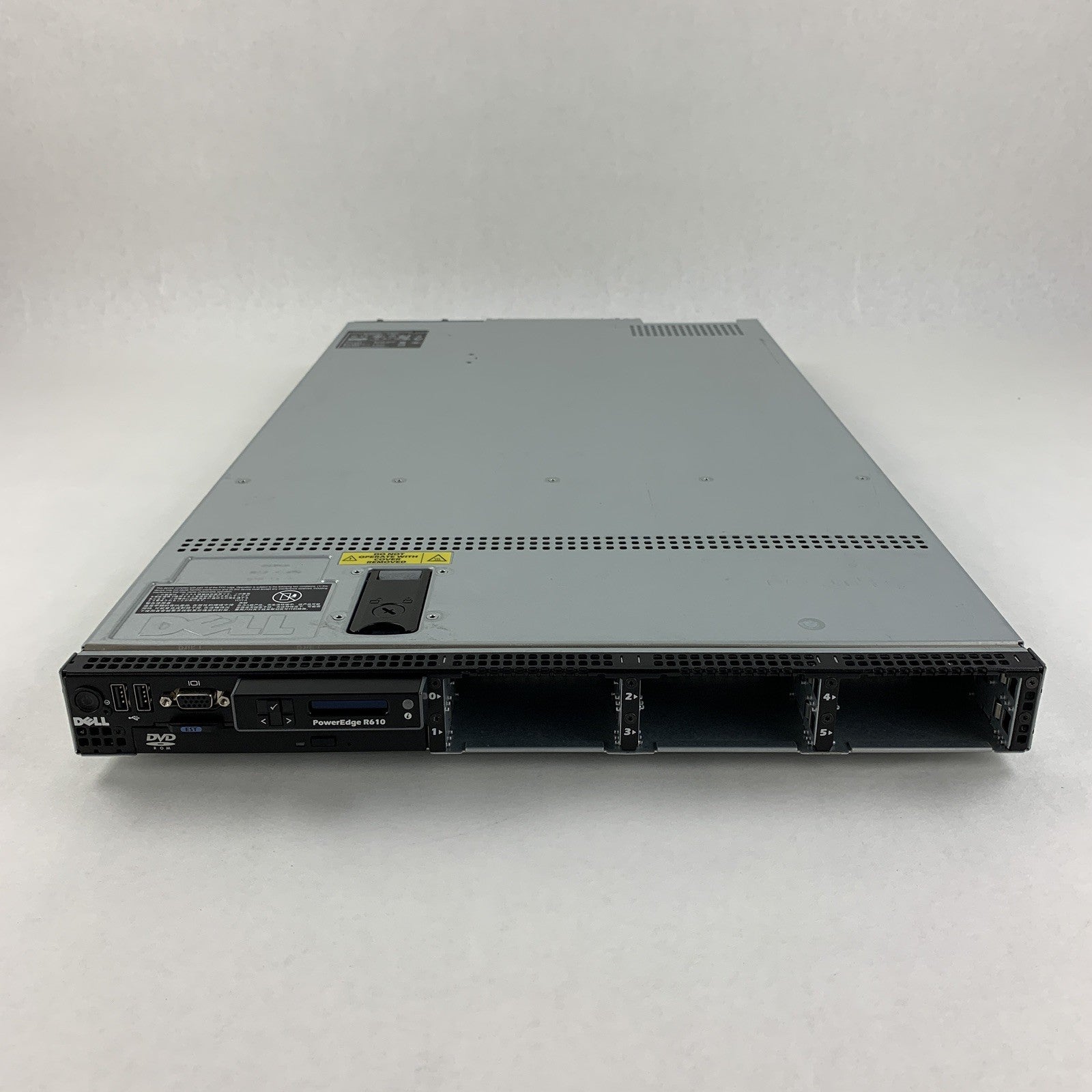 Dell PowerEdge R610 Intel Xeon E5606 2.13 GHz 16 GB RAM No HDD No OS