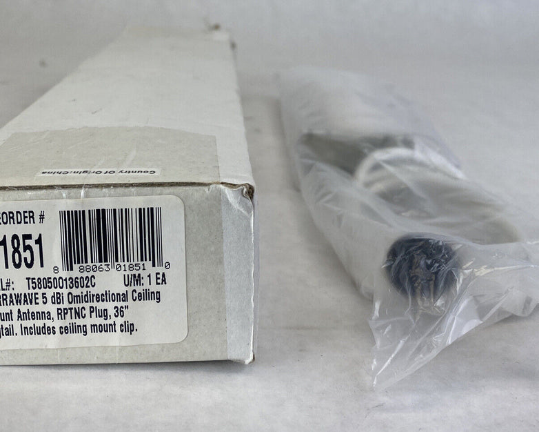 Terrawave T58050O13602C 5 dBi Omnidirectional Ceiling Mount Wifi Antenna