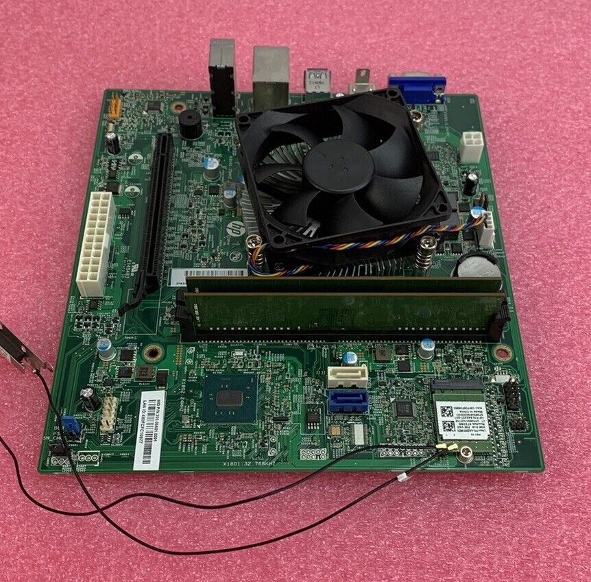 HP 260-PC26 Motherboard Intel Core i3-6100T 3.2GHz 16GB DDR4 RAM w/Wifi Adapter