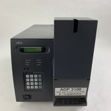 Fujitsu ATB Printer 9811 CA02421-A041 Powers On No Ribbon or Cards For Parts