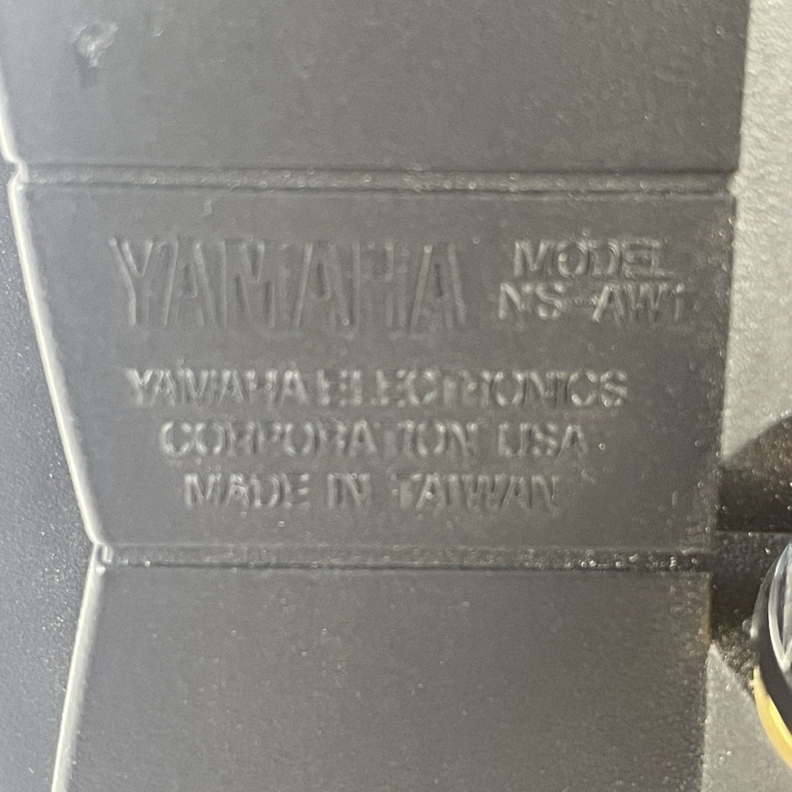 Pair Yamaha NS-AW1 Two-Way Indoor/Outdoor Black Speakers Tested5
