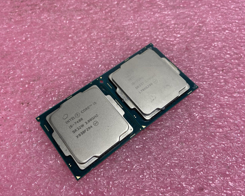 Mixed Lot Intel Core i5-7500T SR337 2.7GHz i5-7400 SR32W 3GHz Desktop CPU