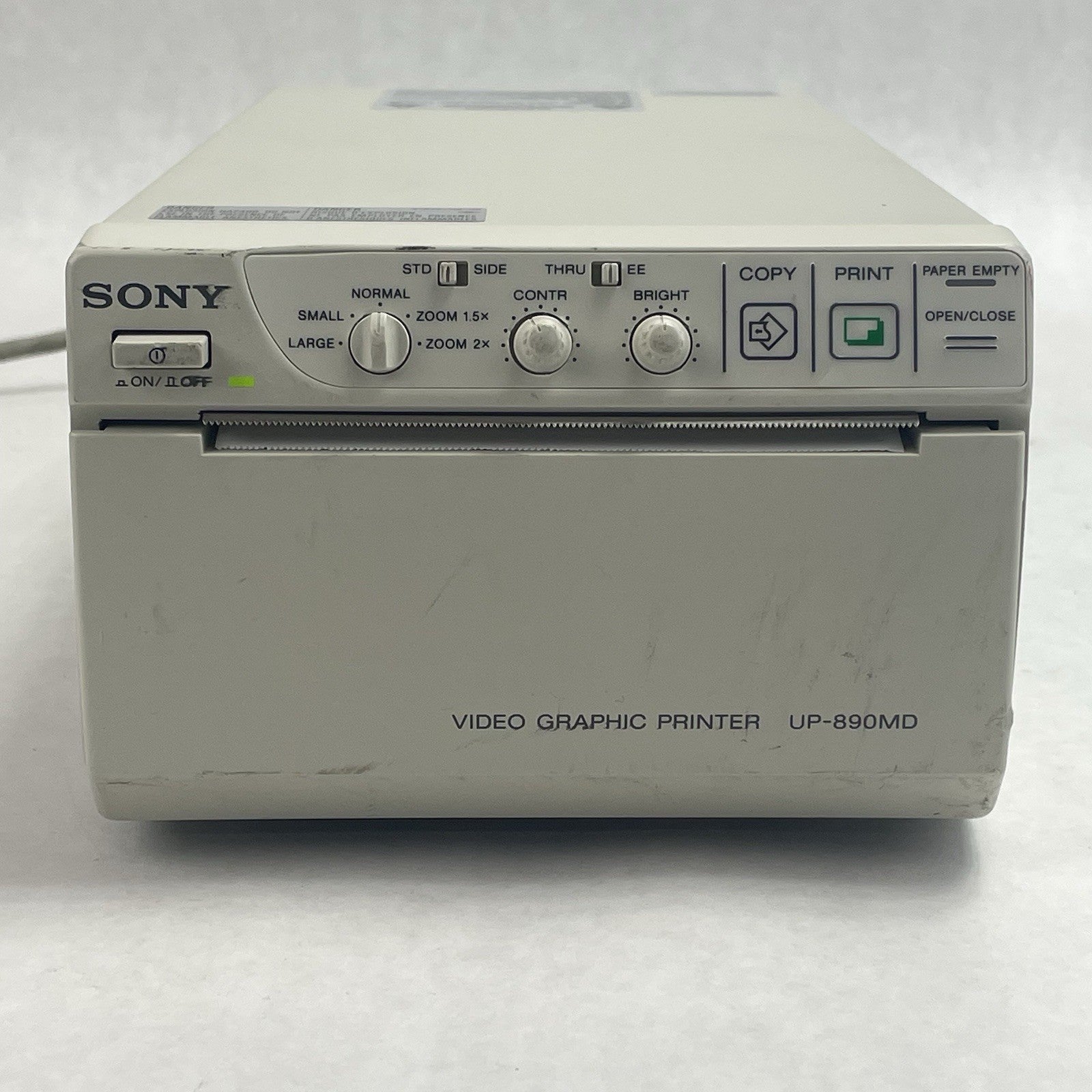 Sony UP-890MD Video Graphic Printer Black & White Analog Video Thermal Printer2