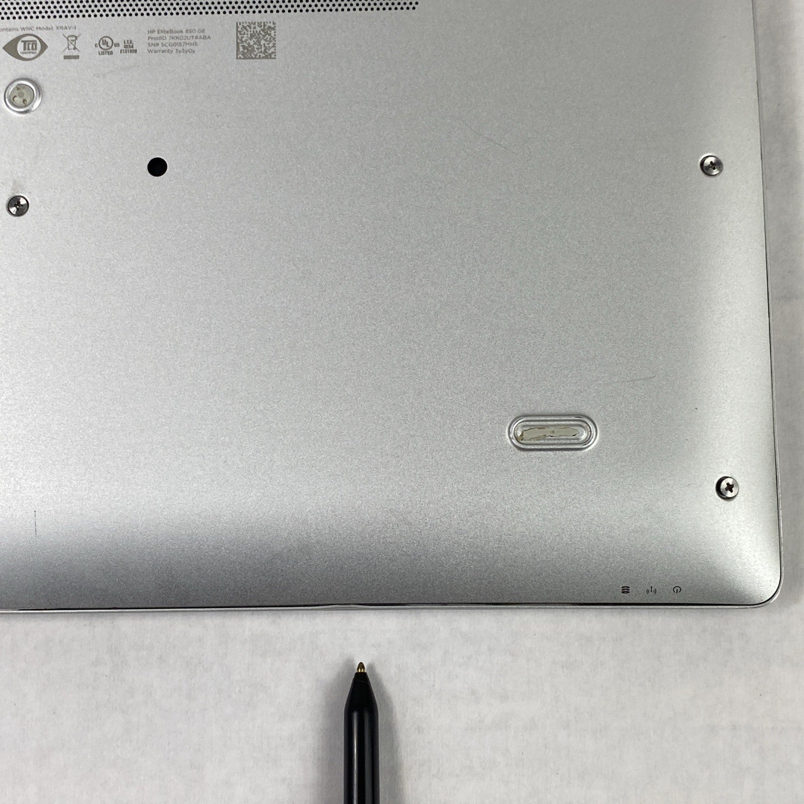 HP EliteBook 850 G6 Intel Core i7-8665U 1.90 GHz 8 GB RAM 15.6" No HDD No OS