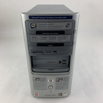 HP Pavilion A1330n Computer AMD Athlon 64 3800+ 2.4 GHz 1 GB Ram No OS No HDD