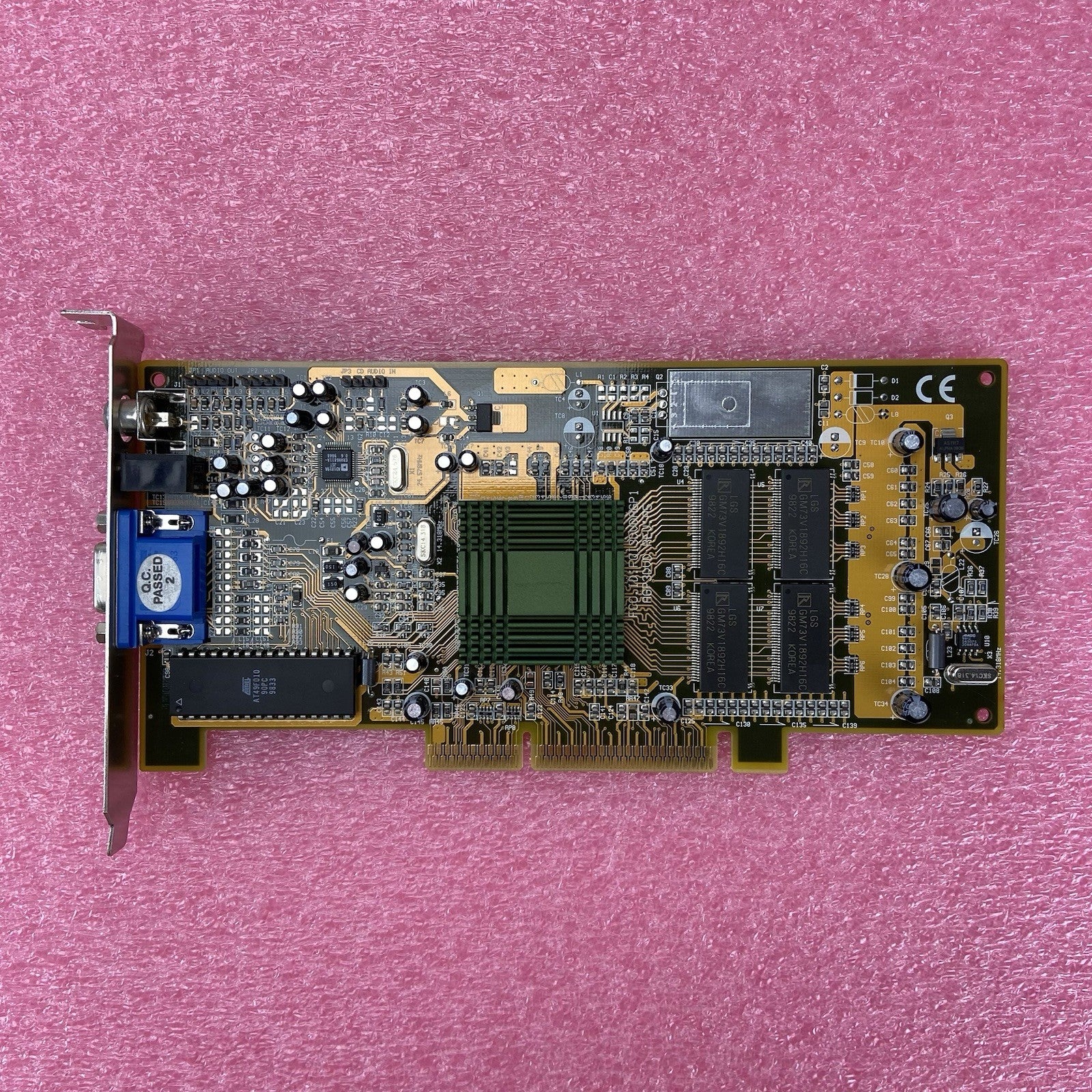Vintage Joytech AGP 4MB Graphics Card VGA-MPACT2A/8RJ 5