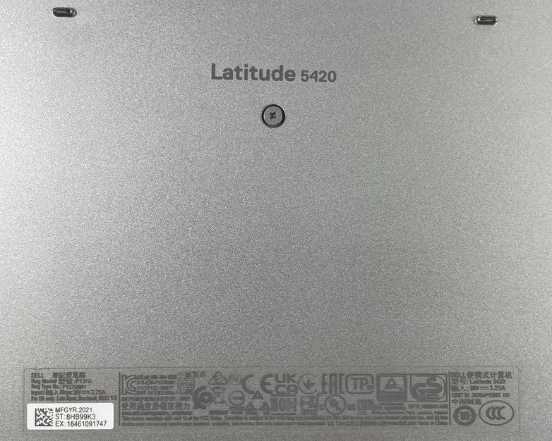 Dell Latitude 5420 14" i7-1165G7 2.80 GHz 8 GB RAM No SSD/OS/AC/Battery - READ