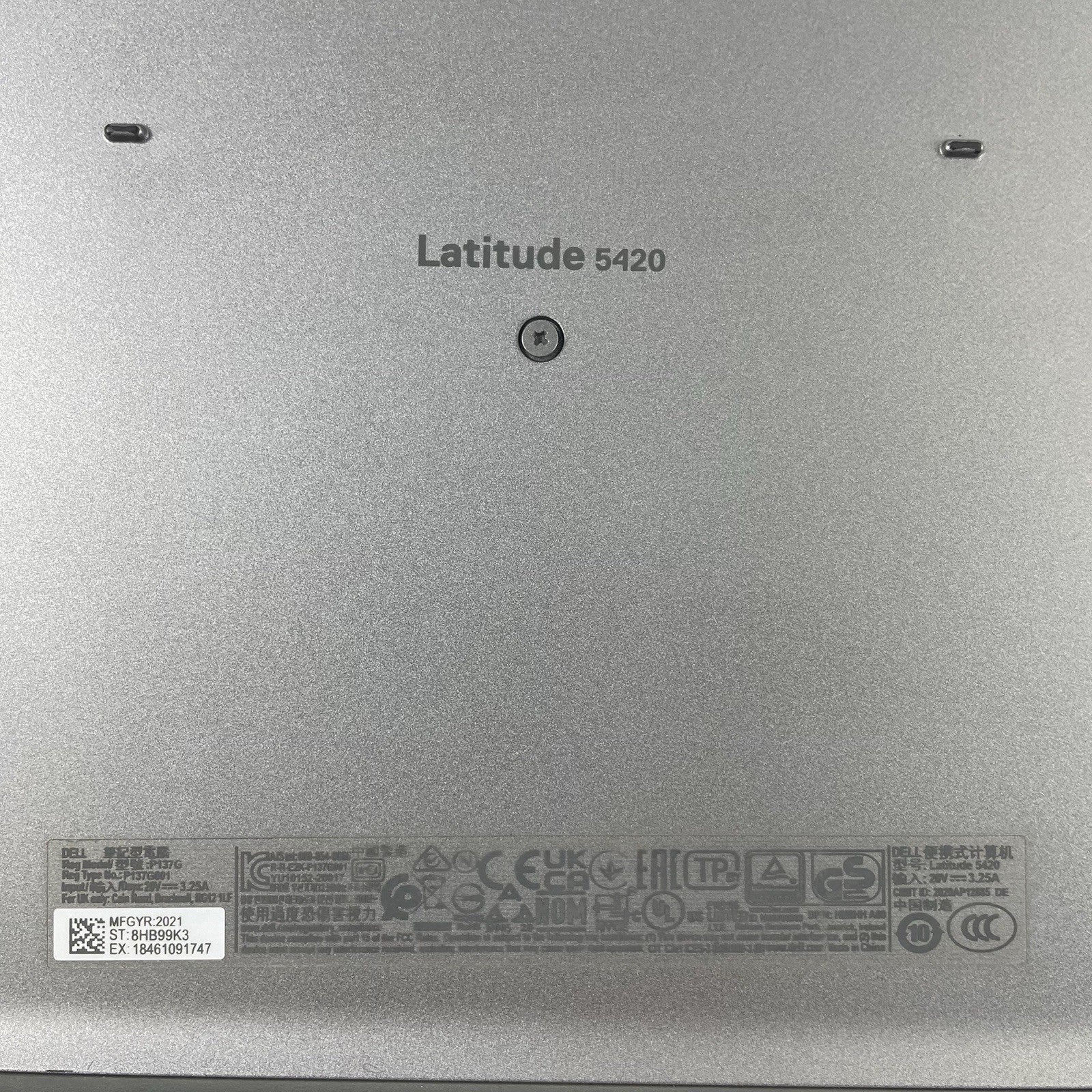 Dell Latitude 5420 14" i7-1165G7 2.80 GHz 8 GB RAM No SSD/OS/AC/Battery - READ15