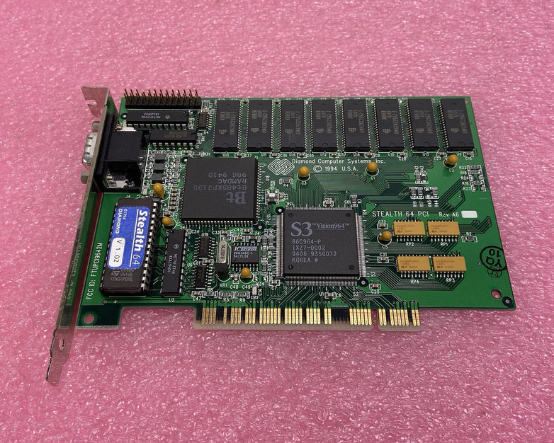 Diamond S3 Vision964 Stealth 64 PCI Graphics Card FTUPCI9642M