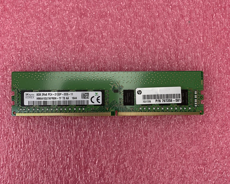 SK Hynix HMA41GU7AFR8N-TF PC4-2133P-EE0-11 8GB 2Rx8 Desktop Memory RAM