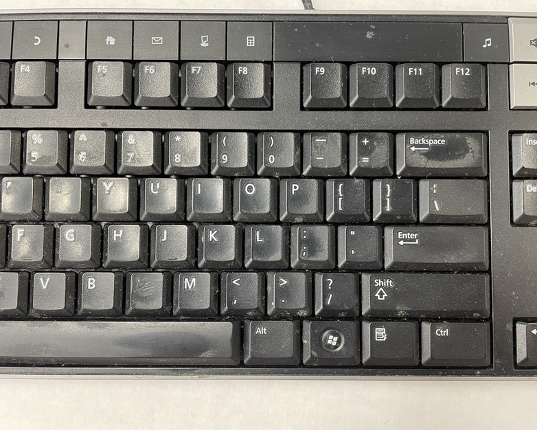 Dell Y-U0003-DEL5 USB Multimedia Keyboard W/ 2 USB Ports U473D Lot of 5