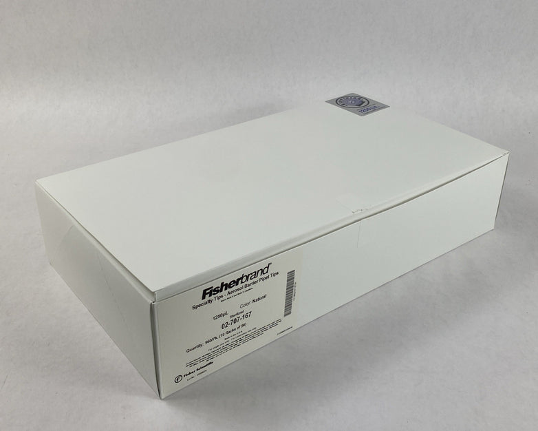 Fisherbrand 02-707-167 Aerosol Barrier Pipet Tips 1250µl Natural - 4800 Tips